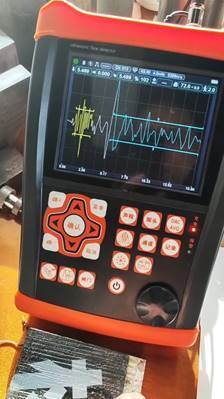 HFD-810 IP65 고정밀 초음파 접합 테스터 (B-스캔 이미징, 블루투스 PDF 보고서)