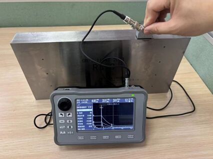 FD-500mini 휴대용 금속 결함 검출기 (DAC/AVG 기능 포함, 산업용 비파괴 검사)