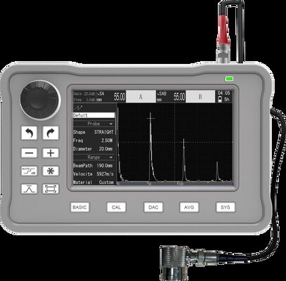 FD-500mini 휴대용 금속 결함 검출기 (DAC/AVG 기능 포함, 산업용 비파괴 검사)