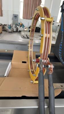HCDX-C400S 2000A 샤프트/디스크 작업물 비파괴 검사용 수동 잠금 자분 탐상 코일