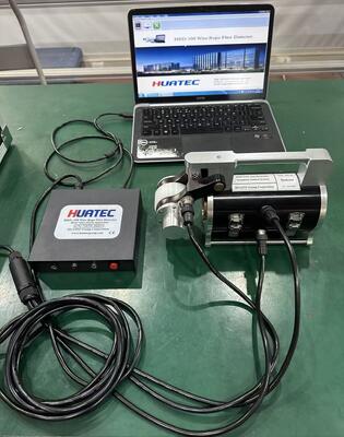 MRT 테스트 자기 로프 강선 로프 결함 탐지기 HRD-100 마모 결함 탐지 장치