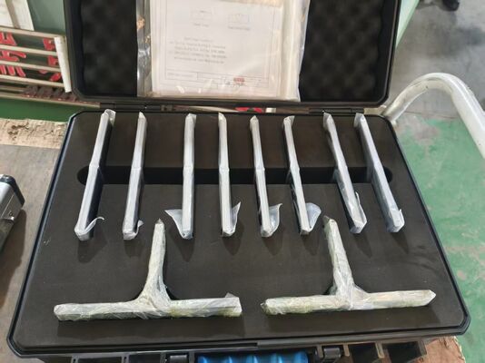 MT/PT Magnetic Particle & Dye Penetrant Testing Kit 10pcs with 25 Flaws Carbon Steel Crack Specimen