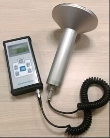 FJ-6108 100cm² ZnS 섬광 알파 베타 감마 검출기 표면 방사성 오염 모니터
