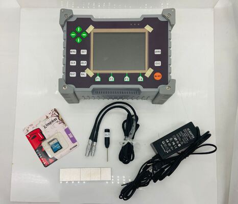 HEF-2D 휴대용 다기능 와전류 시험 장비 항공우주 석유화학용 5.7 인치 LCD 금속 결함 검출기