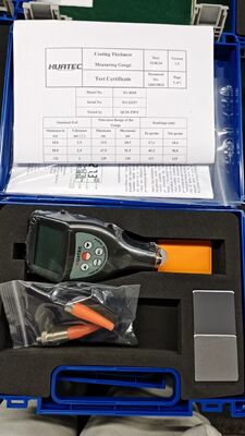 TG-8010 디지털 코팅 두께 측정기 내장 F&NF 프로브 자동 철색 비철색 기판 인식 페인트 감전 필름 두께 검사기