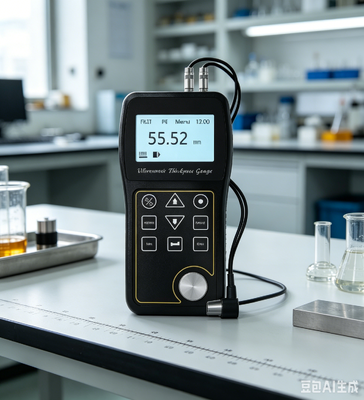 TG-100B Lightweight Ultrasonic Wall Thickness Gauge Optional High Temperature Small Diameter Probes Petroleum Shipbuilding Inspection Equipment