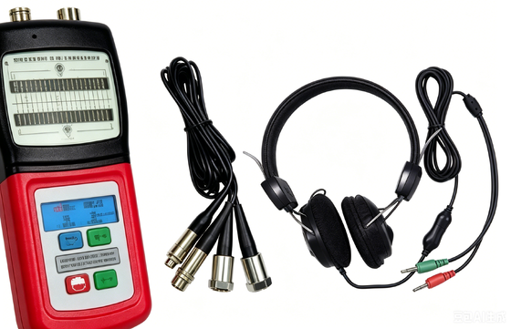 HG-120 전자 정비공 청진기 10Hz-10KHz 진동 소음 분석기 자기베이스 프로브가있는 베어링 기어 엔진 오류 감지기