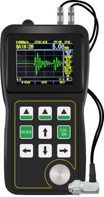 TG-5100D 실시간 A 스캔 및 B 스캔 코팅 초음파 두께 측정기