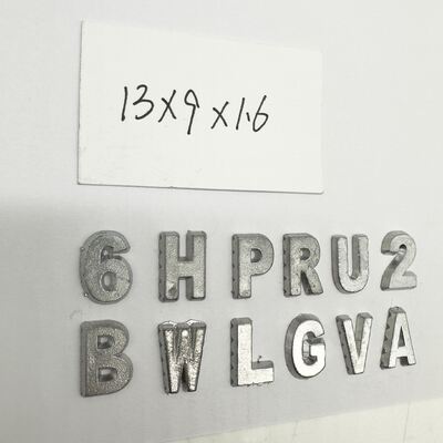 X-Ray Lead Letter from A to Z Flat Face NDT 산업용 X-Ray 결함 탐지기 액세서리