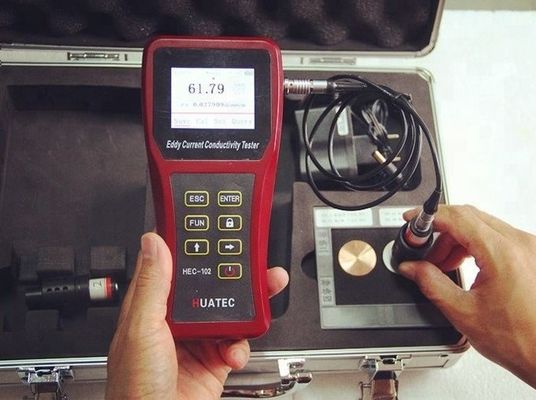 HEC-102 비철금속 휴대용 에디 전류 전기 전도성 순도 미터