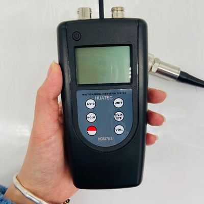 HG6378-3 3채널 3D XYZ 피에오 전기 가속기 넓은 주파수 범위 진동 검사기