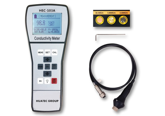 정현파 60 khz 비파괴검사 장비 디지털 도전율계 Hec-103a/103a1