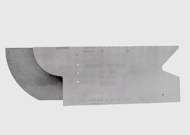 Ndt Ruler Set Ndt 테스트 게이지 Iiw V1 블록 교정 세트 25mm
